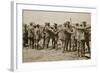 British Soldiers Searching German Prisoners, 1916-null-Framed Photographic Print