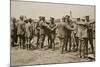 British Soldiers Searching German Prisoners, 1916-null-Mounted Photographic Print