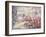 British Soldiers Were Fighting their Way Through the Streets-Joseph Ratcliffe Skelton-Framed Giclee Print