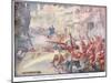 British Soldiers Were Fighting their Way Through the Streets-Joseph Ratcliffe Skelton-Mounted Giclee Print