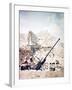 British Soldiers with a Bofors 40MM Anti-Aircraft Gun Below Monte Cassino, Italy, April 1944-null-Framed Photographic Print