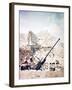 British Soldiers with a Bofors 40MM Anti-Aircraft Gun Below Monte Cassino, Italy, April 1944-null-Framed Photographic Print