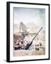 British Soldiers with a Bofors 40MM Anti-Aircraft Gun Below Monte Cassino, Italy, April 1944-null-Framed Photographic Print