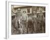 British Soldiers with a Donkey in China-null-Framed Photographic Print