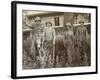 British Soldiers with a Donkey in China-null-Framed Photographic Print