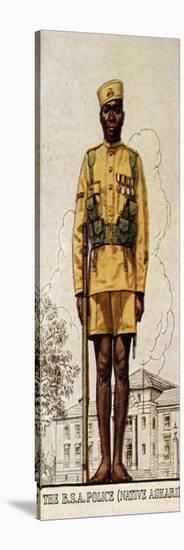 British South Africa Police: Native Askari Policeman, 1938-null-Stretched Canvas