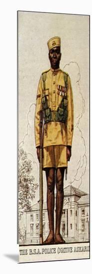 British South Africa Police: Native Askari Policeman, 1938-null-Mounted Giclee Print