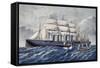 British Steamer Great Eastern, 19th Century-null-Framed Stretched Canvas