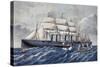 British Steamer Great Eastern, 19th Century-null-Stretched Canvas