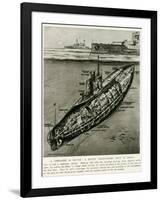 British Sub in Section-null-Framed Photographic Print