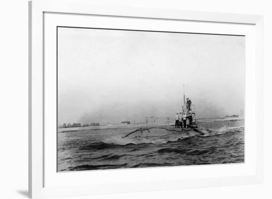 British Submarine B1-null-Framed Art Print