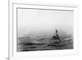 British Submarine B1-null-Framed Art Print