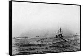 British Submarine B1-null-Framed Stretched Canvas