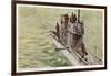 British Submarine-null-Framed Art Print