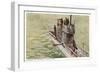 British Submarine-null-Framed Art Print