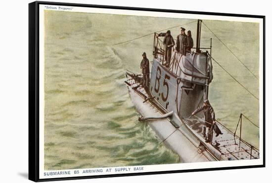 British Submarine-null-Framed Stretched Canvas