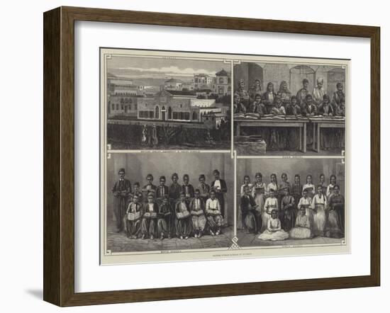 British Syrian Schools at Beyrout-null-Framed Giclee Print