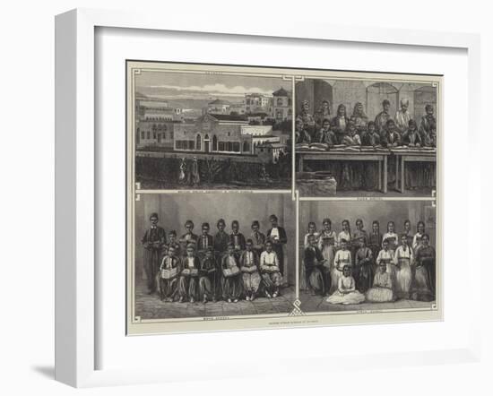 British Syrian Schools at Beyrout-null-Framed Giclee Print