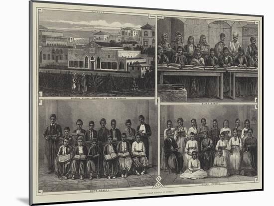 British Syrian Schools at Beyrout-null-Mounted Giclee Print