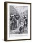 British Taking Possession of Aden, Illustration from 'Hutchinson's Story of the British Nation'-Richard Caton Woodville-Framed Giclee Print
