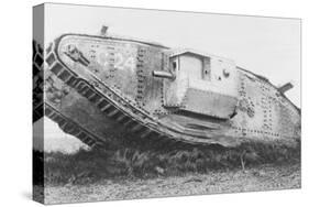 British Tank from First World War-null-Stretched Canvas