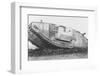 British Tank from First World War-null-Framed Photographic Print