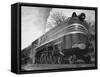 British Train the "Coronation Scot" Traveling Between Baltimore, Maryland and Washington, D.C-Hansel Mieth-Framed Stretched Canvas