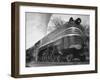 British Train the "Coronation Scot" Traveling Between Baltimore, Maryland and Washington, D.C-Hansel Mieth-Framed Photographic Print