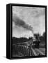 British Train the "Coronation Scot" Traveling Between Baltimore, Maryland and Washington, D.C-null-Framed Stretched Canvas