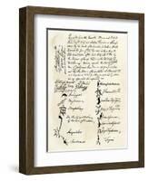 British Treaty with Members of the Six Nations Known as the Iroquois Confederation 1769-null-Framed Giclee Print