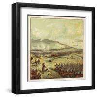 British Troops at the Battle of Inkerman-Joseph Kronheim-Framed Art Print