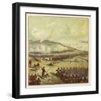 British Troops at the Battle of Inkerman-Joseph Kronheim-Framed Art Print