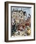 British Troops Entering Boston to Enforce Taxation and Other Colonial Legislation-null-Framed Giclee Print