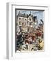 British Troops Entering Boston to Enforce Taxation and Other Colonial Legislation-null-Framed Giclee Print