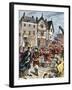 British Troops Entering Boston to Enforce Taxation and Other Colonial Legislation-null-Framed Giclee Print