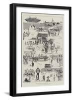 British Troops in Korea, with the Marines at Seoul-Ralph Cleaver-Framed Giclee Print