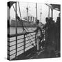 British Troops on a Troopship, World War I, C1914-null-Stretched Canvas