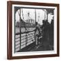 British Troops on a Troopship, World War I, C1914-null-Framed Photographic Print