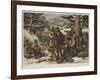 British Troops on the March, Canada-null-Framed Giclee Print