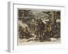 British Troops on the March, Canada-null-Framed Giclee Print