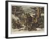 British Troops on the March, Canada-null-Framed Giclee Print