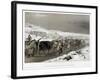 British Troops on the Road to Sevastopol, 1855-William Simpson-Framed Giclee Print