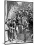 British Troops on the Way to the Front, France, 1914-null-Mounted Giclee Print