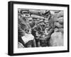 British Troops on the Western Front in France During World War I in 1914-Robert Hunt-Framed Photographic Print