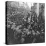 British Troops Parading on Adderley Street, Cape Town, South Africa, World War I, C1914-C1918-null-Stretched Canvas