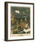 British Troops Rumour-Gus Bofa-Framed Art Print
