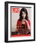 British TV Chef and Cookbook Author Nigella Lawson with Bowl of Cherries, December 9, 2005-Harry Borden-Framed Photographic Print