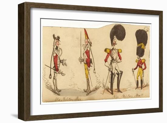 British Uniforms - Old and New-Henry Heath-Framed Art Print