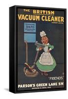 British Vacuum Cleaner-John Hassall-Framed Stretched Canvas