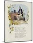 British Valentine Card with an Image of a Man Reparing Boots-null-Mounted Giclee Print